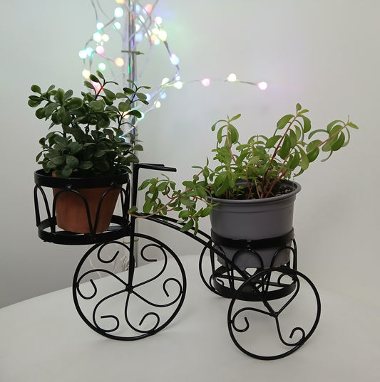 Metal Bicycle Planter – Decorative Indoor Plant Holder