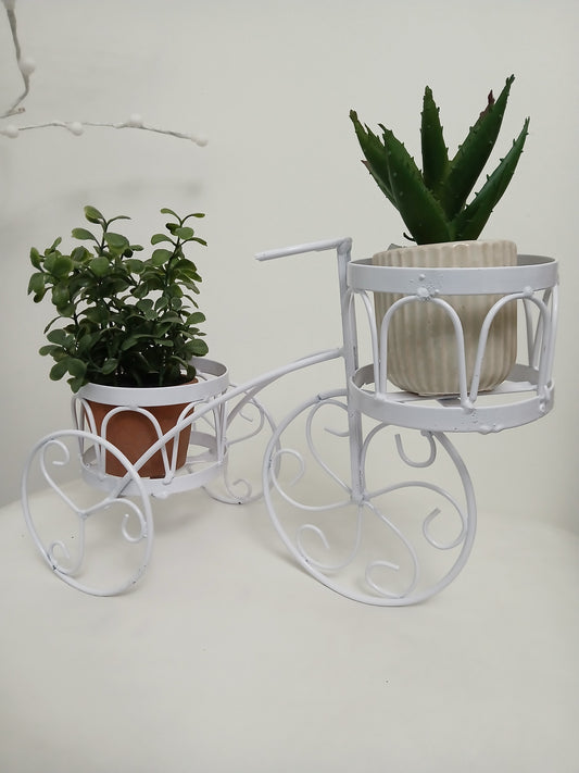 Metal Bicycle Planter – Decorative Indoor Plant Holder