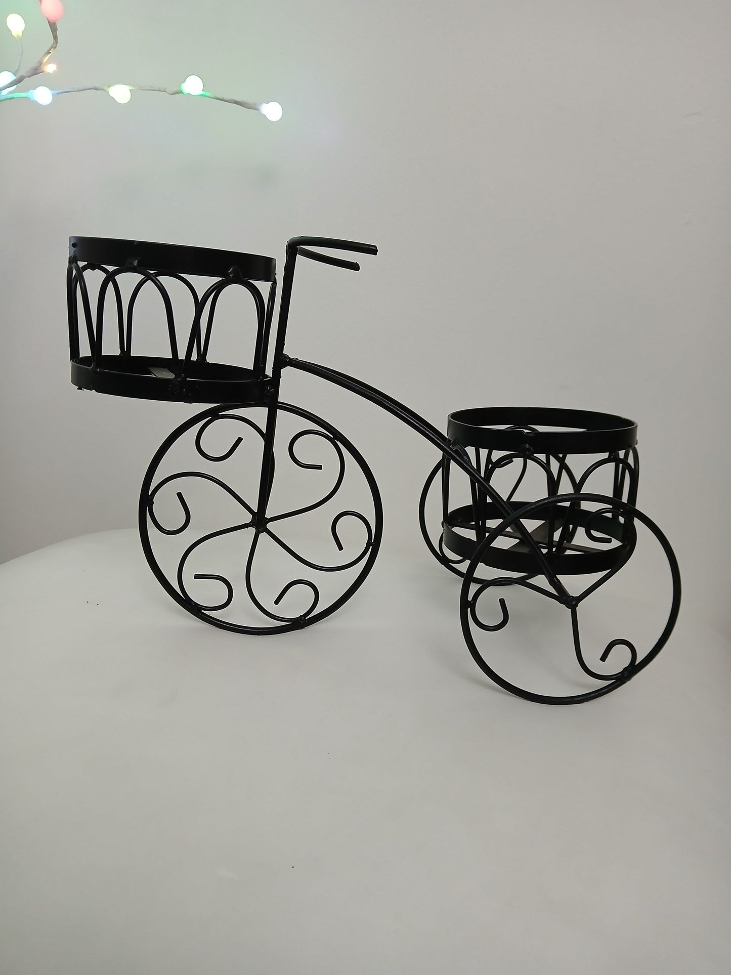 Metal Bicycle Planter – Decorative Indoor Plant Holder